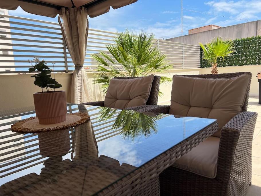 Ferienwohnung Piso Con Terraza A 5 Min Del Mar Alcanar Exterior foto